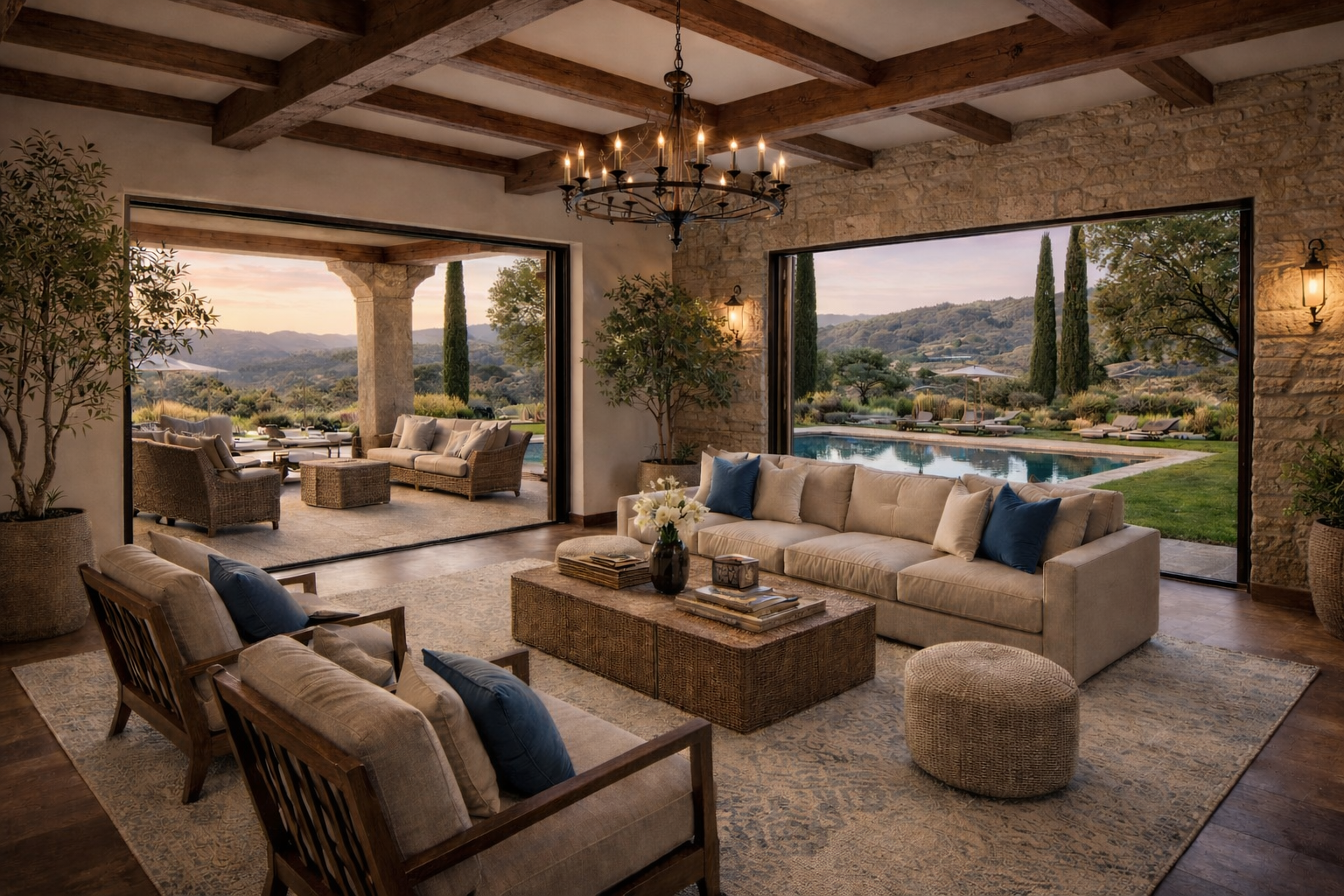 Indoor-outdoor living space